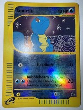 Pokemon TCG Squirtle Expedition Base Set 2002 Card #132/165 MP picture