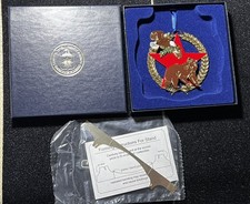 Central Intelligence Agency CIA Cold War End 1991 Vintage Christmas Ornament picture