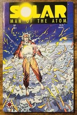 SOLAR, MAN OF THE ATOM 1 NM 1ST APPEARANCE SOLAR & MOTHERGOD VALIANT COMICS 1991 picture