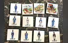 V&B Hand Painted Glazed Ceramic Tile Set Annelore Luest Made in Germany picture