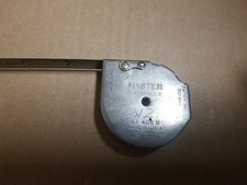 Vtg Master Rule No. 406B Measuring Tape Master Rule Co Case USA Stainless Steel  picture