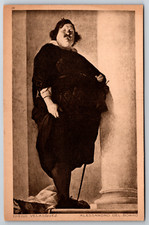 c1950s Diego Velazquez Alessandro Del Borro Fat Man Vintage Postcard picture