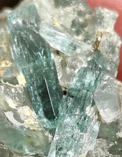 Rare Vanadium  Beryl on and in Fluorite 2 rainbow Iris  Nasawawa Nigeria picture