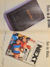 Rare 1994-1995 Next Generation Magazine Ad Lot 4-Piece Grail Display picture