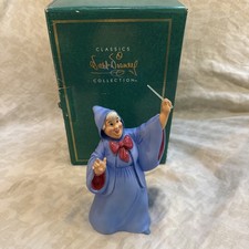 Walt Disney Classics Collection Cinderella Fairy Godmother COA Box 9