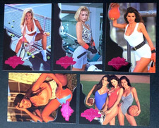 1994 BENCH WARMER 5 CARD FOIL STAMPED SET ANDREA WENZEL + OTHERS picture