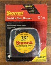 Starrett Precision Tape Measure 25’ - Nos picture