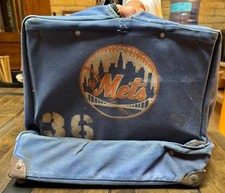 VINTAGE NEW YORK METS USED EQUIPMENT BAG NO. 36 *JERRY KOOSMAN RETIRED NUMBER* picture