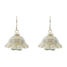 2026 Halloween Pokemon Center Original Shroomish Flocked Pierced Earrings picture