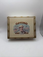 Optimo Very Mild Sports Cigar Box Vintage Empty Box Made In USA picture