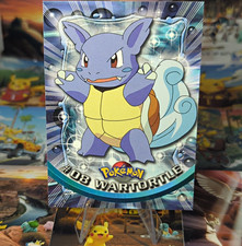 Topps Pokémon Wartortle #08 -TV Animation Edition Hologram Card 1999 picture