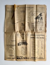 1923 Canton, Ohio Newspaper The Evening Repository- Ads, Baseball, Society picture