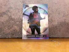 VERY COOL HISTORY OF SUPERMAN CHROME FOIL TRADING CARD AMANDA WALLER picture