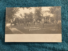 RPPC Greenshaw's Farewell Lake Hanover Michigan Unposted UDB c1905 picture