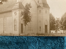 RPPC Hartford Michigan Baptist Church Unposted c1910 picture