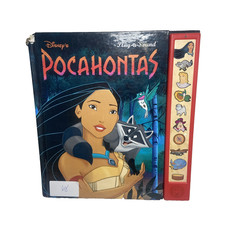 Pocahontas Play a Sound Book By Disney - Hardcover Needs New Batteries Works picture