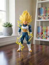 Super Saiyan Three Vegeta Swappable Arms Dragon Ball Z Collectible Figure picture
