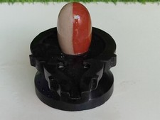 Ardhanarishwara Shiva Lingam / Narmada Shivling / Narmadeshwar Banalinga 3''inch picture