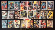 1966 TOPPS BATMAN (BLACK BAT) COMPLETE SET #1-55 VG-EX+ picture