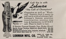 1955 Print Ad Lohman