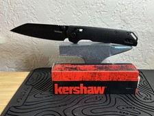 Kershaw Iridium 2038 Folding Pocketknife D2 Black G-10 Spear Point DuraLock RBLK picture