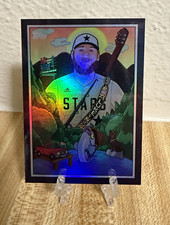 Topps Negro Leagues 2021 Luke Combs Nashville Stars Chrome Foil /101 picture