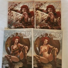 Belladonna Annual 2017 Boundless Comic Lot - 4 Variants Clothed & Nude NM picture
