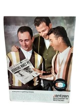 1962 Jantzen Sportswear Ad Bob Cousy Frank Gifford Ken Venturi Golf Celtics picture