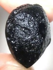 TEKTITE METEORITE PIECE METEOR STONE SPACE ROCK ASTEROID INDOCHINITE SHARD 5g picture