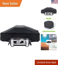 Winch Cover,Heavy Duty UV-resistant Waterproof Winch Protective Cover with Dr... picture