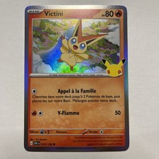 Pokemon Card - Victini Holographic 013/128 - 30th Anniversary - ME5.5 picture