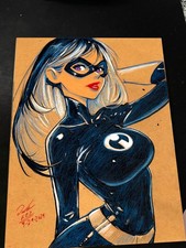 Violet Parr The Incredibles | Art Print Signed 8.5x11 | Art by Keyeske picture