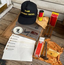 DETROIT DIESEL/ALLISON Odd Lot - Parts In Box, Hat, Advertising Pocket Knife + picture