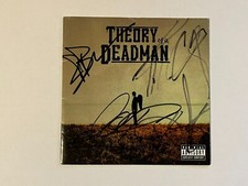 Signed Theory of a Deadman CD Insert Album Orig. Autographed by ALL Alt Rock picture