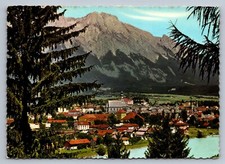 Postcard Austria Bad Aerial View Tirol Bettelwurf Mountain 6x4 L781 picture