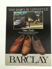 Barclay Main Streets Vintage 1984 Print Ad picture