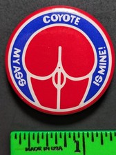 Vintage 1976 Prostitute Rights My Butt is Mine Pinback Pin picture