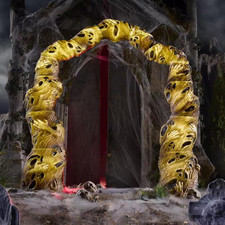 7 FT H 6.6  FT W Grave & Bones LED Twisted Souls Archway picture
