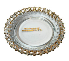 HERSHEY PA Pennsylvania Antique DEPRESSION  Glass Souvenir TRINKET DISH picture