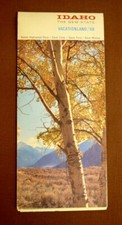 IDAHO--Official Highway Map, 1968, Idaho Dept of Highways/Rand McNally picture