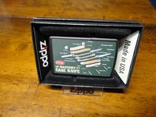 THE ANATOMY OF A CASE XX KNIFE ZIPPO LIGHTER MINT IN BOX picture