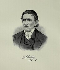 1888 Engraving Captain Abraham Colby Essex County Salisbury Ma History Genealogy picture