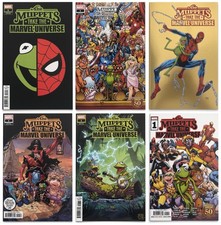 Muppets Take the Marvel Universe #1 Covers A-F 6-Cover Bundle NM Marvel picture