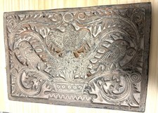 MCM Wall Decor Bird Tile - Greek Art 1982 - Handmade In Greece picture