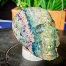 1.98LBTop natural crystal hand carved therapeutic artwork0.90kg picture