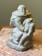 Historic 1950s Inuit Sculpture Annie Ikilluaq Saviakjuk Salluit E9-1197 ᐊᓂ picture