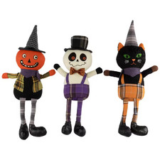 Creepy Trio of Halloween Figures - 17 In. Set of 3 picture