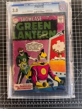 SHOWCASE #23 CGC 3.0 | 2nd HAL JORDAN GREEN LANTERN | SILVER AGE DC KEY | LANTER picture