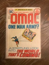 OMAC ISSUE NO. 1 DC 1974 FINE picture