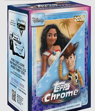 🔥2026 Topps Chrome🔥Disney Blaster Box 📈 LOT OF 3 📈 32 Cards Each💥 Exclusive picture